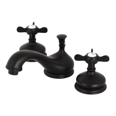 KINGSTON BRASS KS1165BEX 8" Widespread Bathroom Faucet, Oil Rubbed Bronze KS1165BEX